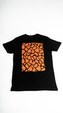 Giraffe Print Black & Brown T-Shirt