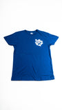 Giraffe Print Royal Blue T-Shirt