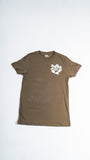 Giraffe Print Olive Green T-Shirt